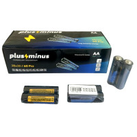 Батарейка LR06 Plus minus в спайке ALKALINE 2шт в кор. 60шт