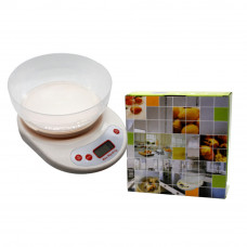 Ваги 4555 кух. . з чашою коло. 5кг (11,5 * 18,5 * 21,5) см цифр