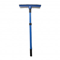 Окномойка №30080-1 с губкой пласт. для стекла рис. (6*19*65)см раздвижная