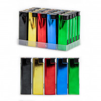 Запальничка №905LED Jet метал турбо з ліхтариком 50шт/уп