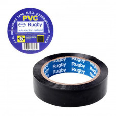 Ізолента ПВХ 20м "RUGBY" чорна (400шт) (10шт)