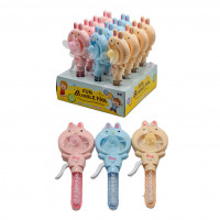 Мильні бульбашки з вентилятором Зайчик 12шт/уп HL498-34Y