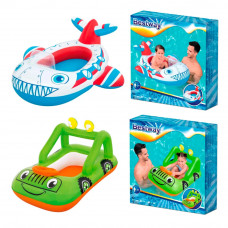 Плотик BW 34169 надувний, 2 види, від 3 років.