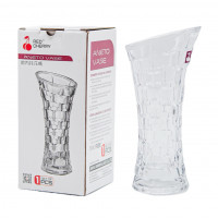 Ваза FP068B стеклянная h19см 7013990000