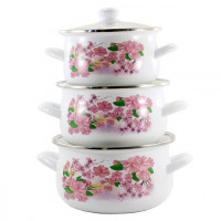 Набір 5W емал. 3-пр 2,0/3,0/4,0л Сакура 732394000