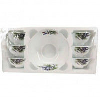 Набор Салатников 6808 7Н 7пр стеклокерам Лаванда 701310000