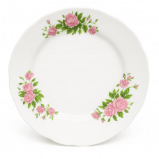 Тарелка 818  Розовая роза №7 мелкая d18