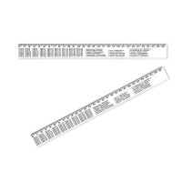 Лінійка 30см пластик Irbis табл множ