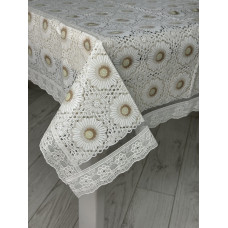 Скатертина ПВХ Lace 110x140 Кайма