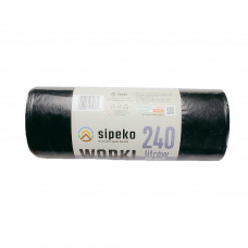 Пакети для сміття SIPEKO 240л (10шт)