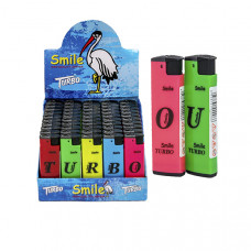 Запальнички "SMILE" турбо 8102 (50шт)