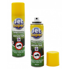 Аерозоль від комарів JET SUPER 150мл 4год
