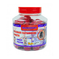 Яд для мышей "Щелкунчик" брикет Красный 320гр 48шт/ящ