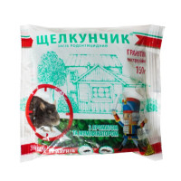 Яд для мышей "Щелкунчик" гранулы 150гр 50шт/ящ