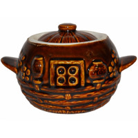 Горщик для запікання Казковий обід (Бочка)(ЛГН-11355)