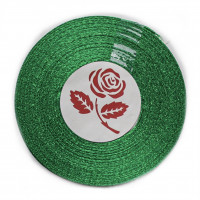 Лента Атласная Зеленая №19/46 5см (33м)