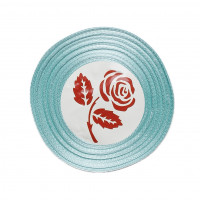 Лента Атласная Лазурная №199 5см (33м)