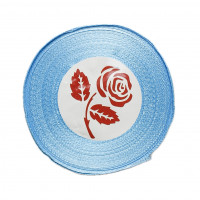 Лента Атласная Светло-Голубая №62 5см (33м)