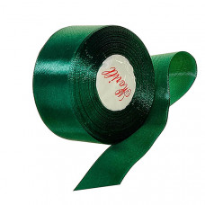 Лента Атласная Темно-Зеленая №56/49 5см (33м)