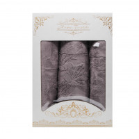 Полотенце Комплект в коробке (баня-1шт + лицо-2шт) 1112 Х