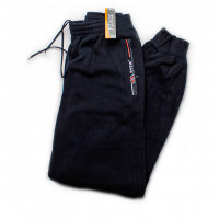 Брюки спортивные мужские ЧЕРНЫЕ (м-3xl) 8413 5шт/уп