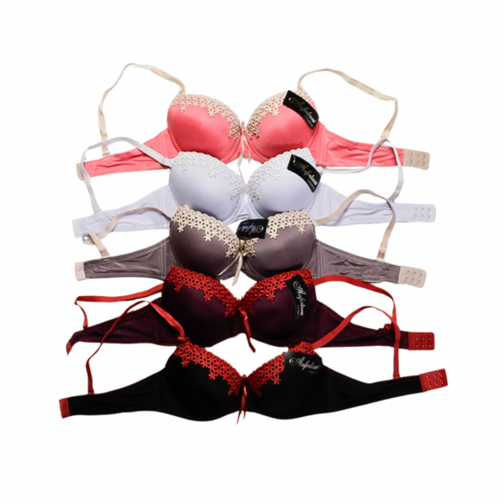 Бюстгалтер без пошапа однот. із вишевкою В 6шт/уп 3152 Бюстгалтер без пошапа однот. із вишевкою В 6шт/уп 3152