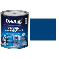 Емаль алкідна ПФ-115п синя ТМ "DakArt"-2,8кг    3208 (6шт)