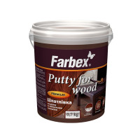 Шпатлевка по дереву и минеральным поверхностям, белая ТМ "Farbex" - 0,7кг 3214