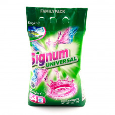 Порошок для стирки SIGNUM UNIVERSAL 4,5кг п/е