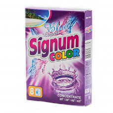 Порошок для стирки SIGNUM COLOR (Средство моющее порошкообразное) 600г к/к