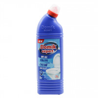 Чистящее средство для туалетов DOMIK EXPERT WC Ультра густой Синий 1000мл 10шт/уп 0463