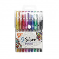 Ручка набор 9гел. YES Metallic 420433 Ручка набор 9гел. YES Metallic 420433