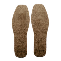 Стелька №24-29-9 войлок коричневая плотная роз.42 24см 10шт/уп