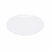 Тарелка WHITE №7,5 мелкая Волнистый край O30075CE