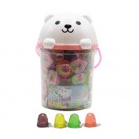 Конфеты желе "BIN Jelly" фруктовые 13г, 100шт/бл, 600шт/ящ