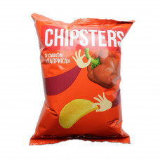 Чіпси Chipster's зі смаком Паприки 100гр 16шт/ящ
