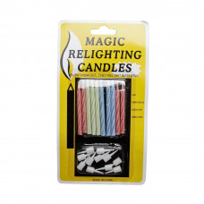 Свеча в торт набор магические незатухайка 10шт/уп №SR-28 Свеча в торт набор магические незатухайка 10шт/уп №SR-28