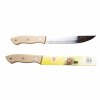 Ніж кухонний з дерев ручкою SM7081 (12шт/уп)