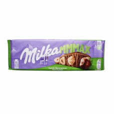Шоколад MILKA MMMAX Молочна з цілим горіхом 250г, 12шт/бл
