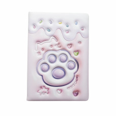 Блокнот А5 80арк. дитячий 3D ефект КОТИК LT 32608