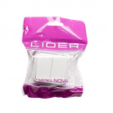 Включатель закр.2кл. "Lider" 10-880