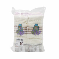 Полотенце кухня 25*50см Лаванда 12шт/уп 5763