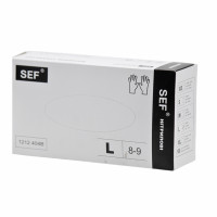 Перчатки медицинские Safe-Shield L 50пар/уп 10уп/ящ