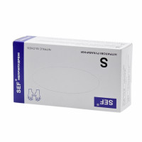 Перчатки медицинские Safe-Shield S 50пар/уп 10уп/ящ