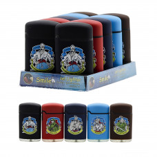 Зажигалки "SMILE" Турбо Джет КОЗАКИ 2 факела J225(10шт)