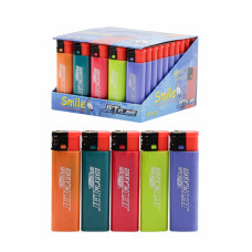 Запальнички "SMILE" Турбо Джет FLAMIE 9101 (50шт/бл) Запальнички "SMILE" Турбо Джет FLAMIE 9101 (50шт/бл)