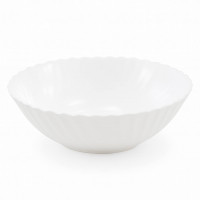 Салатник TW 60 WHITE Волнистый край №6