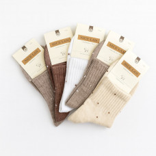 Носки женские кашемир ассорти ГОРОХ 36-40р. (10шт) 815-5