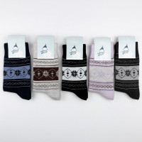 Шкарпетки жіночі махра  АСОРТІ 36-40р. (10шт) 502-2