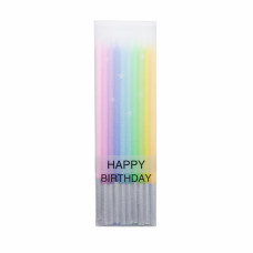 Набор свечей 10шт/уп Happy Birthday 14см DSCN 9311 Набор свечей 10шт/уп Happy Birthday 14см DSCN 9311